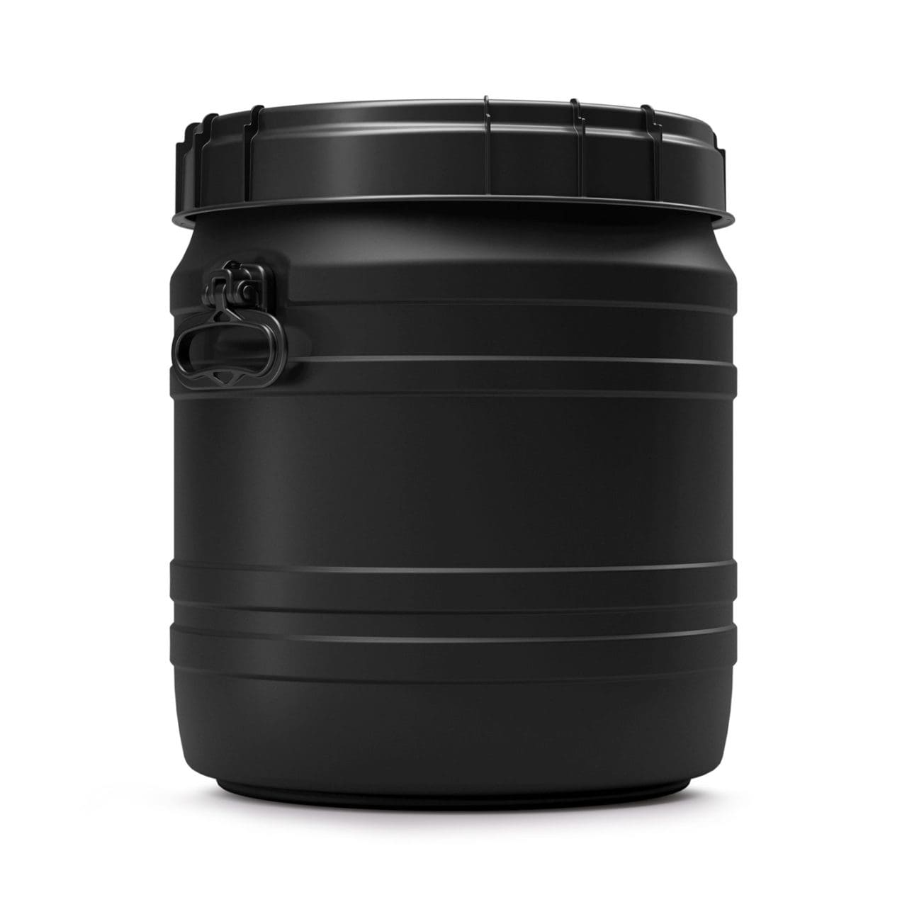 6942 UV safe drum with mounted handgrips 55 liter