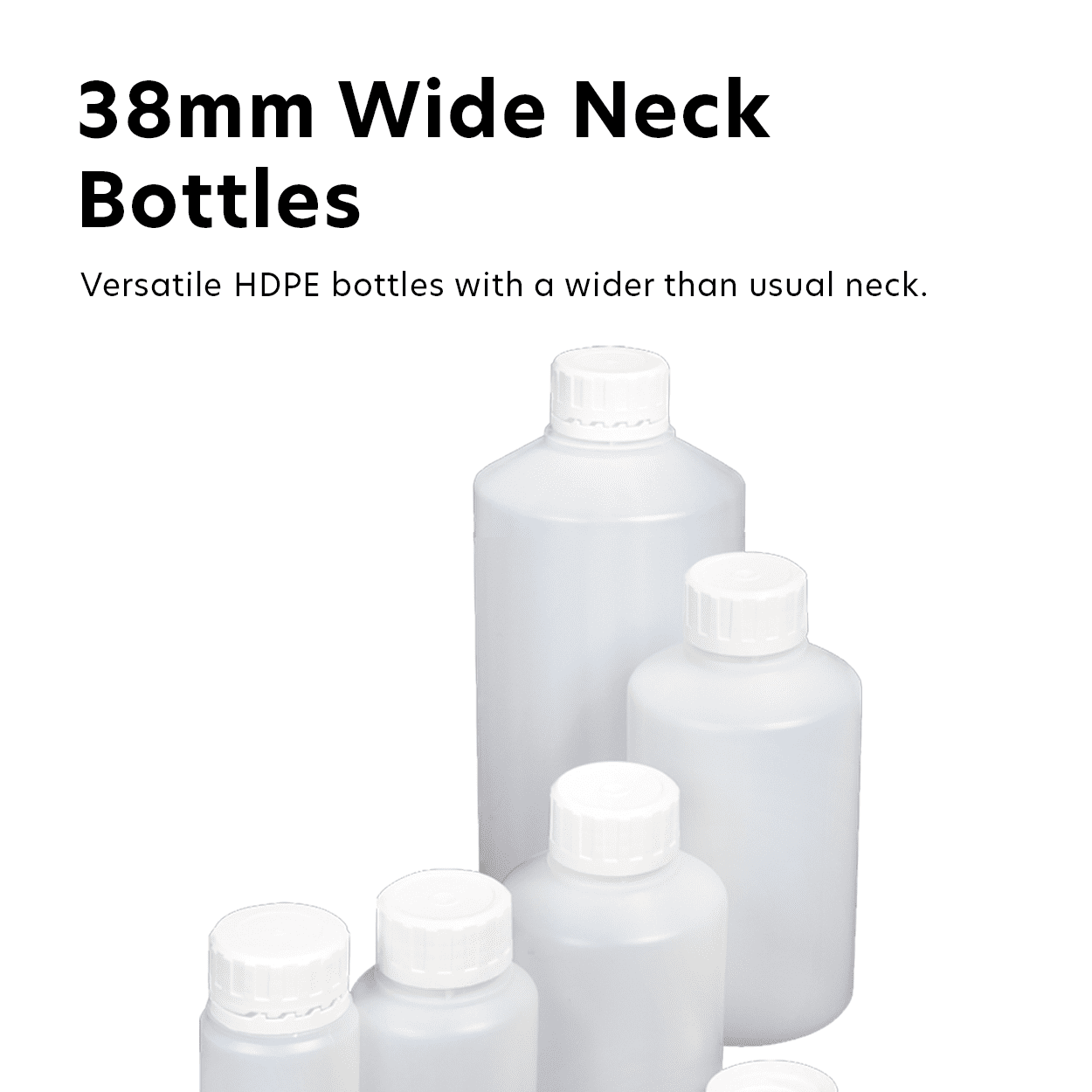 38mm Wide Neck Bottles