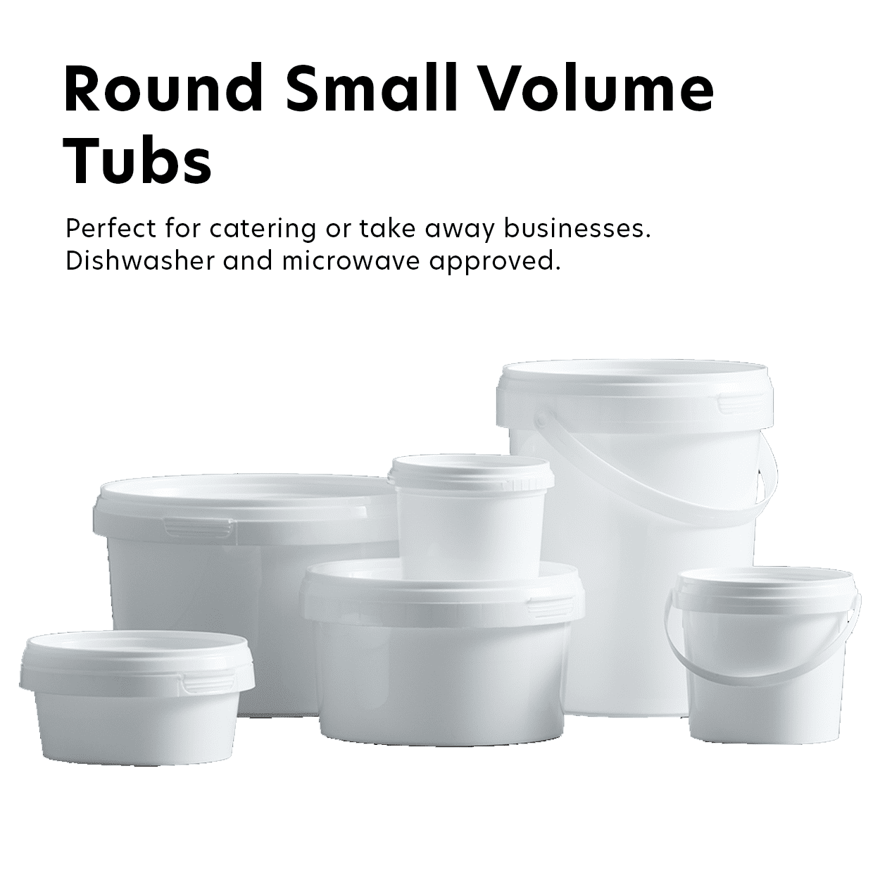 Round Small Volume Tubs
