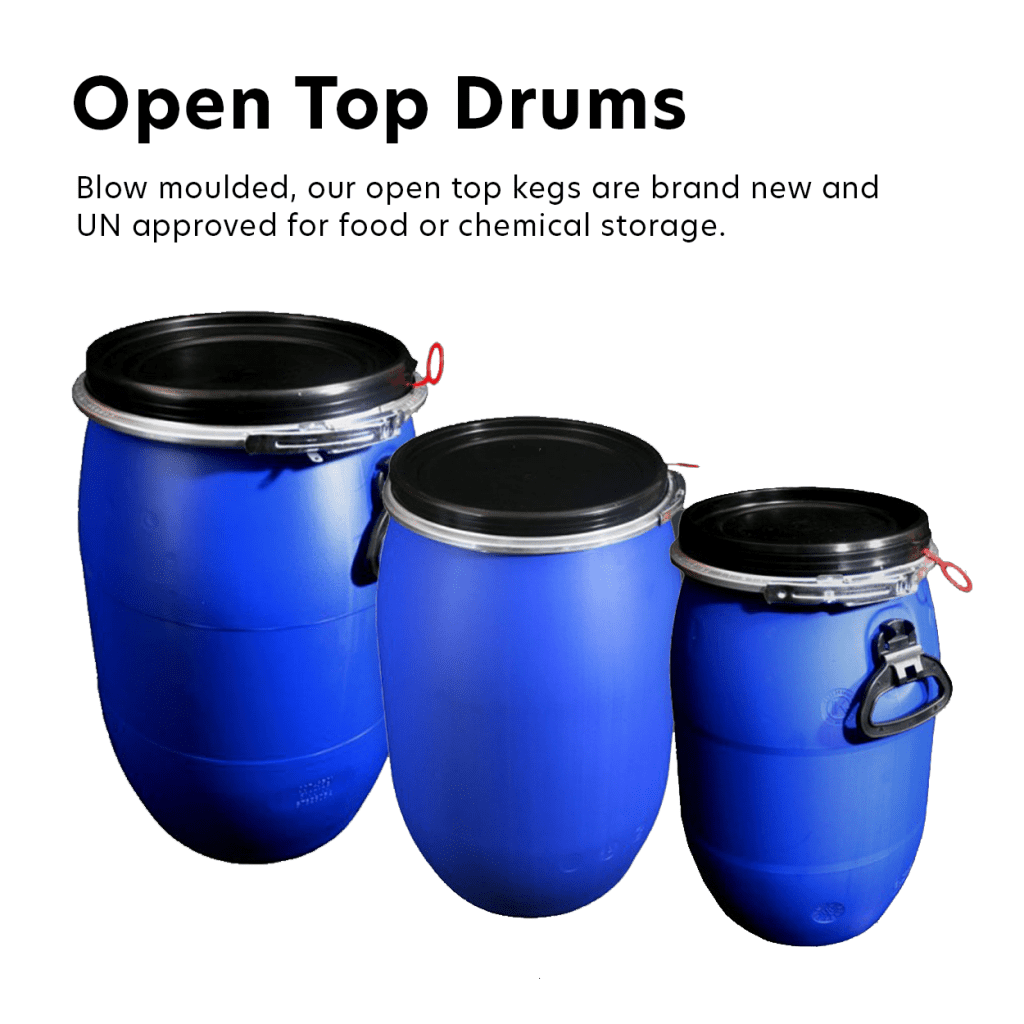 Plastic Large Plastic Drums | Taylor Davis