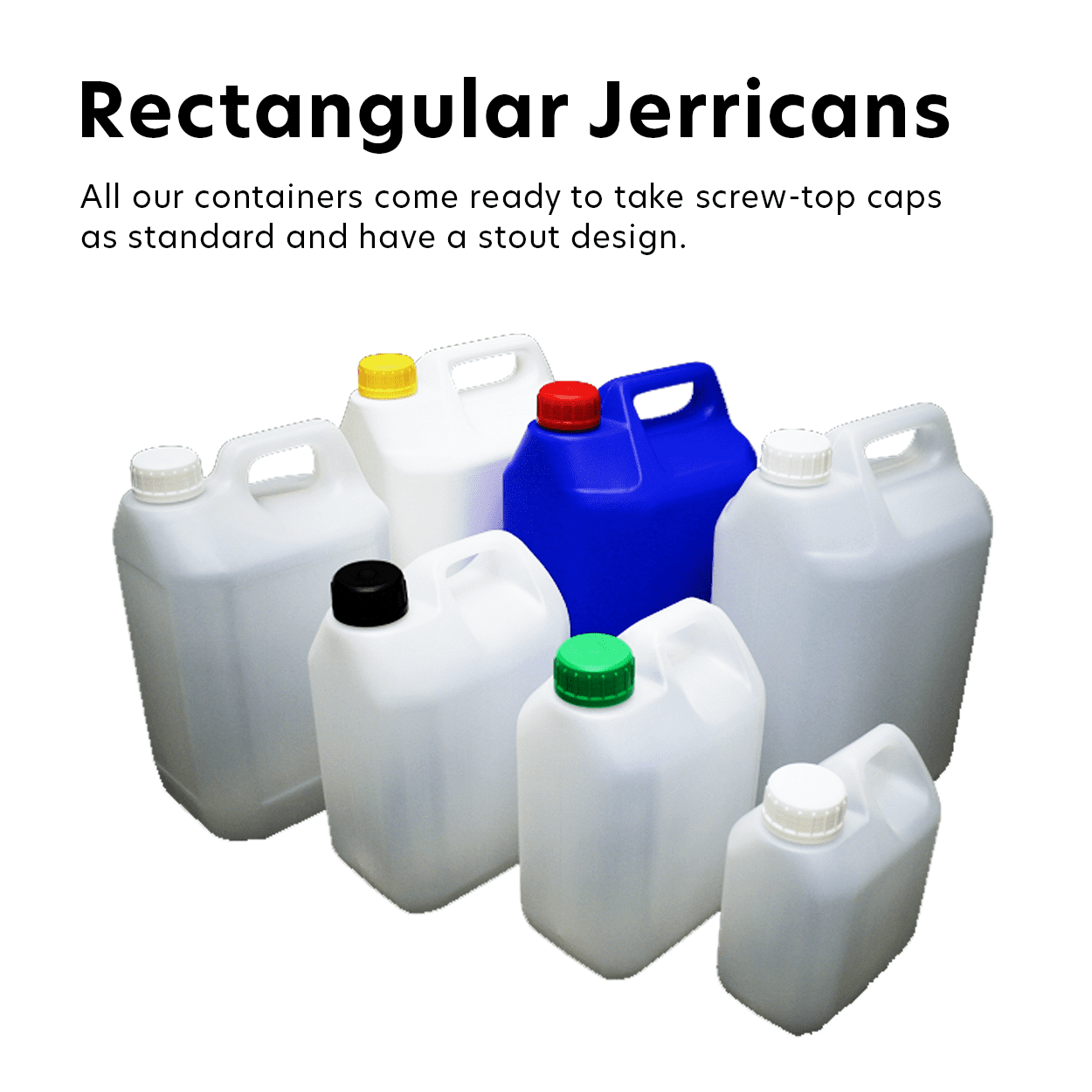 Rectangular Jerricans