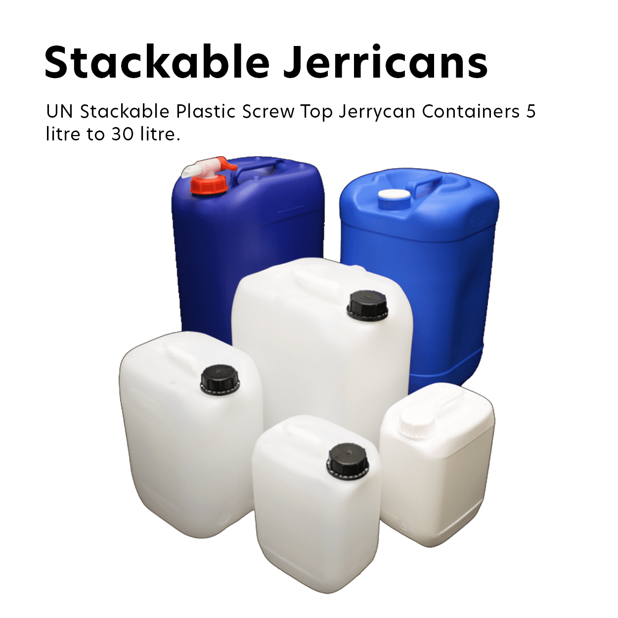 Stackable Jerricans