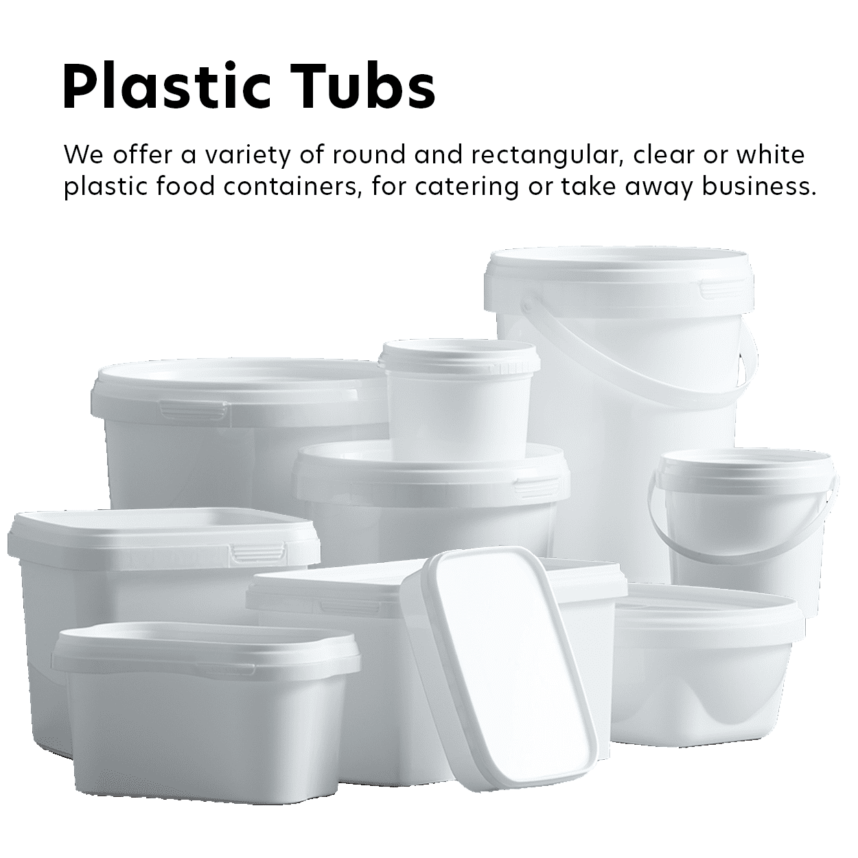 Plastic Tubs
